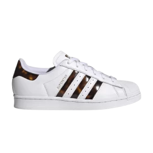 Baskets adidas Wmns Superstar 'Tortoiseshell' Blanc Nuage/Blanc Nuage/Or Métallique GY1032