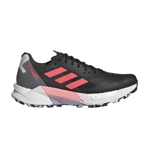 adidas Femme Terrex Agravic Ultra Trail 'Black Turbo' Noir/Turbo/Blanc Cristal GZ9037