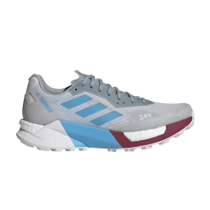 adidas Wmns Terrex Agravic Ultra Trail 'Grey Sky Rush Burgundy' Gris Dash/Sky Rush/Legacy Burgundy GZ9039