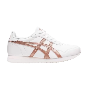 ASICS Femme Tiger Runner 'White Rose Gold' Blanc/Or rose 1202A311 100