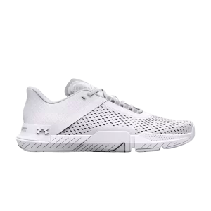 Under Armour Wmns TriBase Reign 4 'Triple White' Baskets Blanc 3025053 100