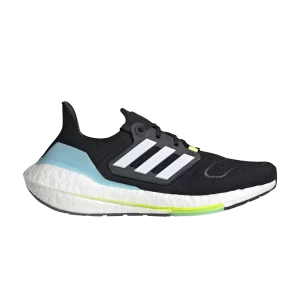adidas Wmns UltraBoost 22 'Noir Bleu Jaune' Noir/Blanc Nuage/Jaune Ensoleillé GX6658