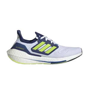 adidas Wmns UltraBoost 22 'Blanc Solar Yellow Bleu' Blanc Nuage/Jaune Soleil/Bleu Victoire GZ7211