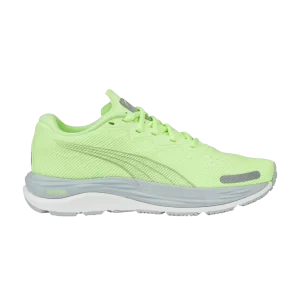 Puma Wmns Velocity Nitro 2 'Fizzy Apple' Baskets Fizzy Apple/Gris Platine 376262 11