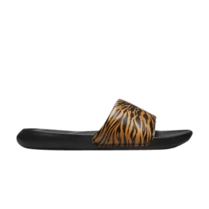 Nike Wmns Victori One Imprimé Slide 'Cheetah Print – Noir 'Noir/Noir CN9676 010