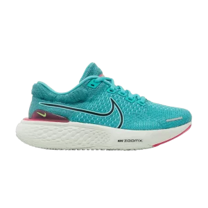 Nike Wmns ZoomX Invincible Run Flyknit 2 'Washed Teal' Sarcelle lavé/Rose Prime/À peine vert/Noir DC9993 300