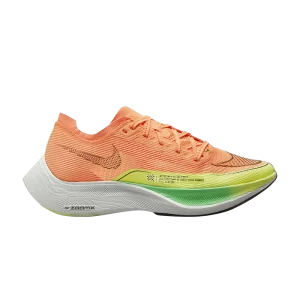 Nike Wmns ZoomX Vaporfly Next% 2 'Peach Cream Green Shock' Crème pêche/Vert choc/Vert à peine/Noir CU4123 801