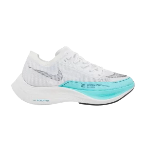 Nike Wmns ZoomX Vaporfly Next% 2 'Blanc Aurora Green' Blanc/Aurora Vert/Washed Til/Noir CU4123 101
