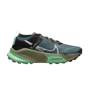 Nike Wmns ZoomX Zegama 'Mineral Slate' Baskets Ardoise minérale/Noir/Vert Lueur/Os clair DH0625 300