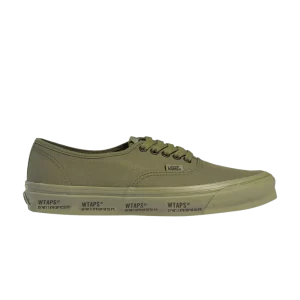 Vans WTAPS x OG Authentic LX 'Olive Drab' Baskets Olive Speckled/Noir VN0A4BV9CX6