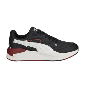 Puma X-Ray Speed FC 'Black Intense Red' Baskets Noir/Gris Vapeur/Or Team/Rouge Riche 386459 02
