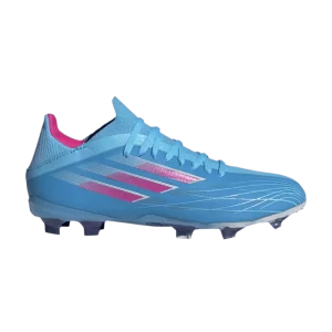 adidas X Speedflow.1 FG J 'Sky Rush Team Shock Rose' Sky Rush/Team Shock Rose/Blanc Nuage GW7461