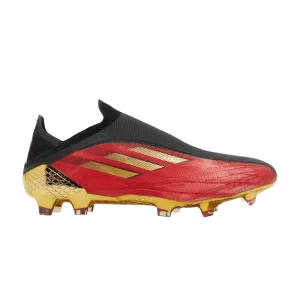 adidas X Speedflow+ FG 'Vivid Red Gold Metallic' Rouge vif/Or métallique/Noir GW7436