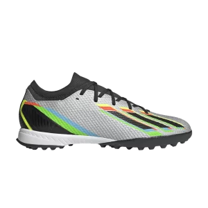 adidas X Speedportal.3 TF 'Silver Metallic Black' Argent métallique/Noir/Jaune solaire GW8486