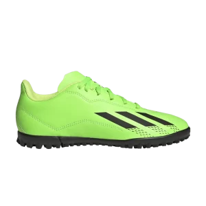 adidas X Speedportal.4 TF J 'Game Data Pack' Vert ensoleillé/Noir/Jaune ensoleillé GW8509