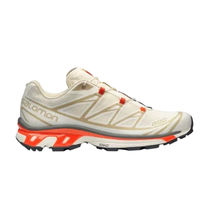 Salomon XT-6 'Vanilla Ice Red Orange' Baskets Vanilla Ice/Bleached Sand/Rouge Orange L41455300