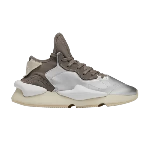 adidas Y-3 Kaiwa 'Silver Metallic White' Baskets Argent Métallisé/Blanc Crème/Blanc Core HQ3672