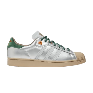 Baskets adidas Yanwai x Superstar 'Adilicious City Series' Argent brossé/Oxy vert/Cuivre technique HP2361