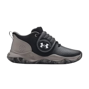 Under Armour Zone BB GS 'Black Concrete Camo' Baskets Noir/Béton 3024262 001