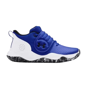 Under Armour Zone BB GS 'Royal White' Baskets Royal/Blanc 3024262 400