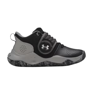 Under Armour Zone BB PS 'Black Concrete' Baskets Noir/Béton 3024263 001