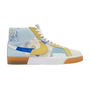 Nike Zoom Blazer Mid Premium SB 'Paisley Pack - Boarder Blue' Bordure Bleu/Céleri/À peine Vert/Bleu Clair DM0859 400