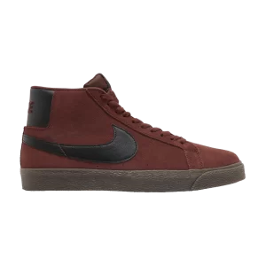 Nike Zoom Blazer Mid SB 'Oxen Brown' Oxen Brown/Oxen Brown/Bubble gum marron foncé/Noir 864349 204