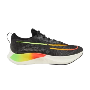Nike Zoom Fly 4 'Black Multi' Noir/Vert Strike/Orange Total/Volt DQ4993 010