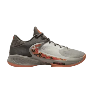 Nike Zoom Freak 4 EP 'Letter Bros' Pierre de fer/Orange Trans/Cobblestone/Voile DJ6148 003
