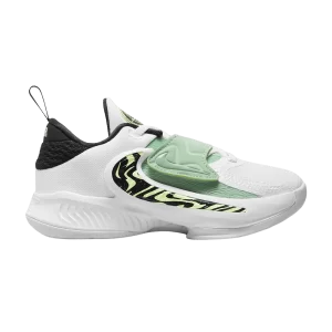 Nike Zoom Freak 4 PS 'Greek Coastline' Blanc/Noir/Barely a Volt/Blanc DQ0552 100