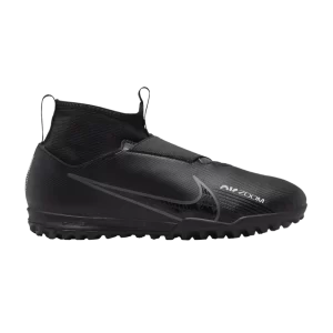 Nike Zoom Mercurial Superfly 9 Academy TF GS 'Shadow Pack' Noir/Blanc sommet/Volt/Gris fumée foncé DJ5616 001