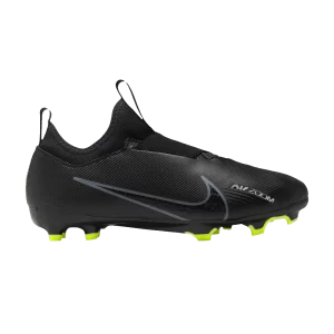 Nike Zoom Mercurial Vapor 15 Academy MG GS 'Black Volt' Noir/Blanc sommet/Volt/Gris fumée foncé DJ5617 001