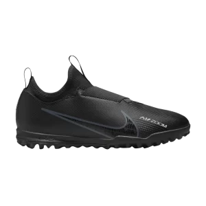 Nike Zoom Mercurial Vapor 15 Academy TF GS 'Noir Gris Fumée Foncé' Noir/Blanc Sommet/Volt/Gris Fumée Foncé DJ5621 001