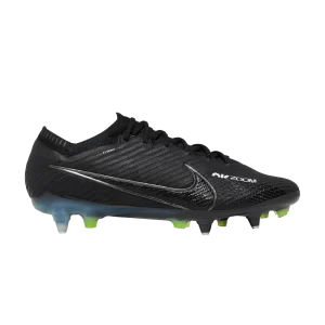 Nike Zoom Mercurial Vapor 15 Elite SG Pro AC 'Shadow Pack' Noir/Blanc sommet/Volt/Gris fumée foncé DJ5168 001
