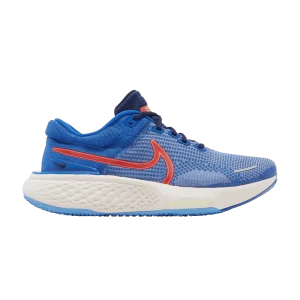 Nike ZoomX Invincible Run Flyknit 2 'Game Royal Red Clay' Royal jeu/Bleu noirci/Ghost DX3372 400