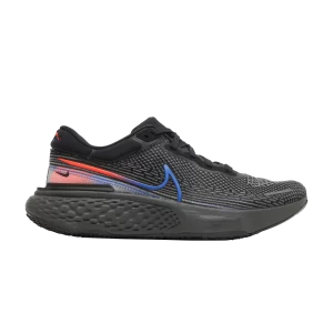 Nike ZoomX Invincible Run Flyknit 'Noir Total Orange' Noir/Cramoisi brillant/Orange total/Bleu DO6382 001