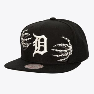 Mitchell & Ness Casquette Snapback noire des Detroit Tigers Noir 1593966