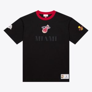 Mitchell & Ness noir Miami Heat Team OG 3.0 T-shirt vintage noir 1590390