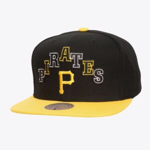 Mitchell & Ness Casquette Snapback Uprise des Pirates de Pittsburgh Noir Noir 1594011