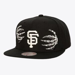 Mitchell & Ness Casquette snapback noire des Giants de San Francisco Noir 1593961