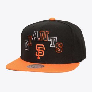 Mitchell & Ness Casquette Snapback Uprise des Giants de San Francisco Noir Noir 1594001