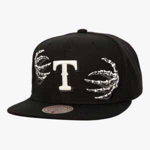 Mitchell & Ness Casquette Snapback Texas Rangers Noir Noir 1593991