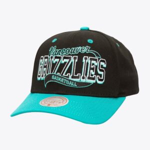 Mitchell & Ness Chapeau réglable noir Vancouver Grizzlies Block Sweep Pro noir 1592567