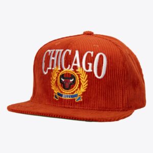 Mitchell & Ness Maroon Chicago Bulls Hardwood Classics Levelz Snapback Chapeau Rouge 1593392