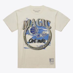 Mitchell & Ness T-shirt naturel Orlando Magic Hardwood Classics Crown Jewels Beige 1591221