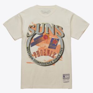 Mitchell & Ness T-shirt naturel Phoenix Suns Hardwood Classics Crown Jewels Beige 1591210