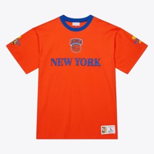 Mitchell & Ness Orange New York Knicks Team OG 3.0 T-shirt vintage Orange 1590216