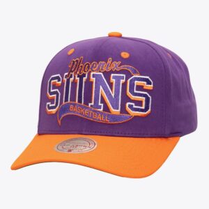 Mitchell & Ness Purple Phoenix Suns Block Sweep Pro Chapeau réglable Violet 1592639