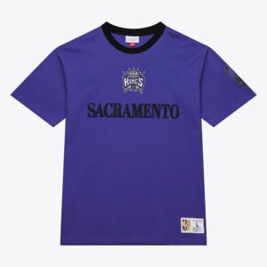Mitchell & Ness Violet Sacramento Kings Team OG 3.0 T-shirt vintage Violet 1590252